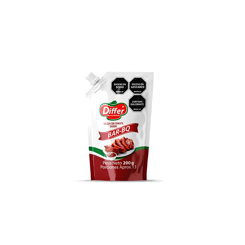 SALSA BBQ DIFFER 200ML 