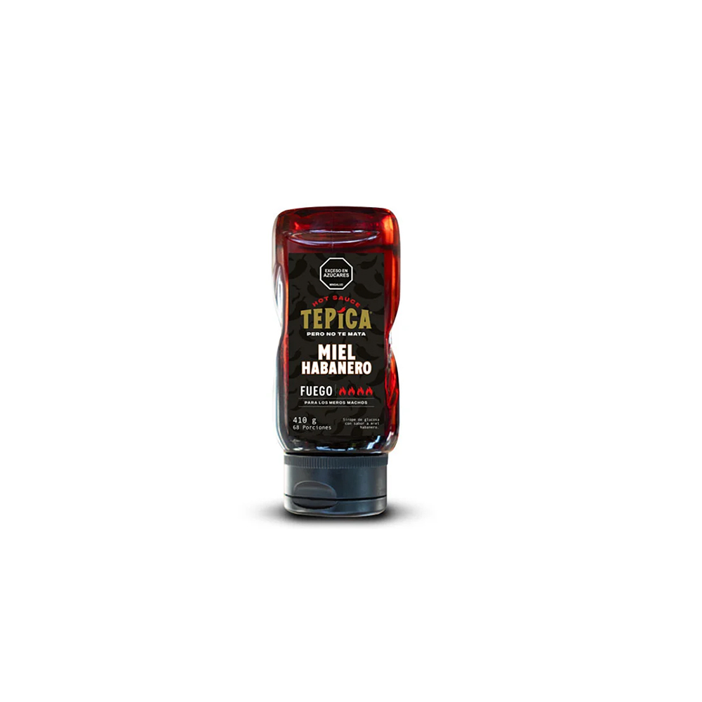 TEPICA MIEL HABANERO 410GR ( 1 CAJA X 15 UNDS )