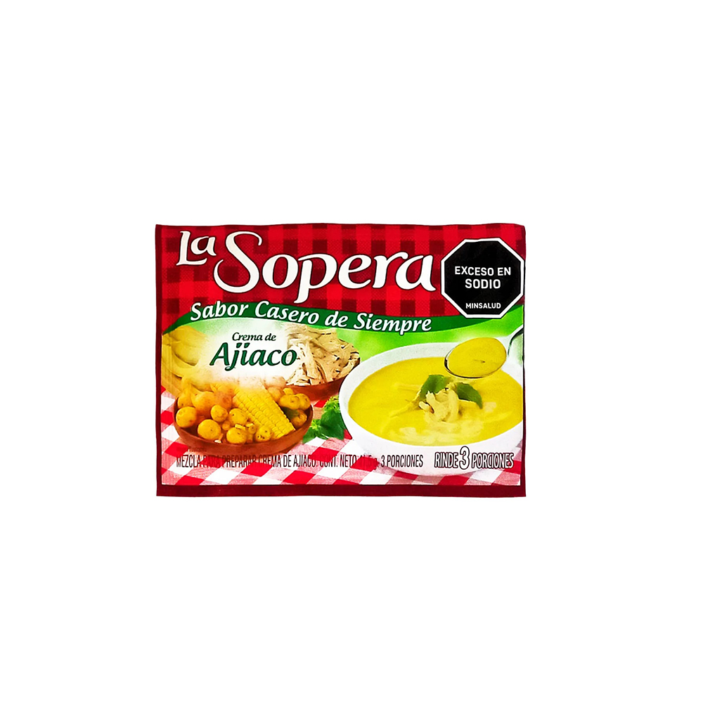 SOPERA AJIACO ( 1 CAJA X 12 DISPLAY X 8 UNDS 42G  )