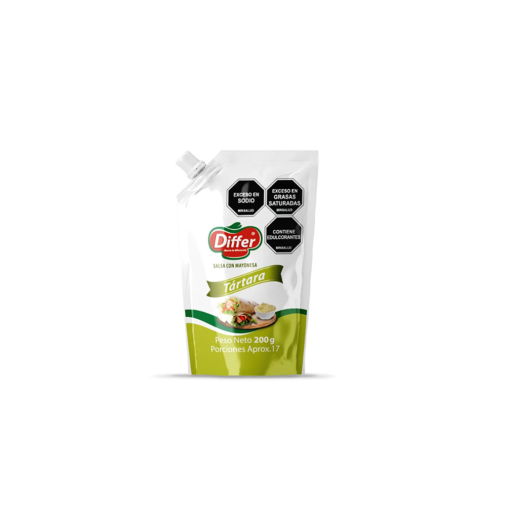 SALSA TARTARA DIFFER 200GR ( 1 CAJA X 40 UNDS )