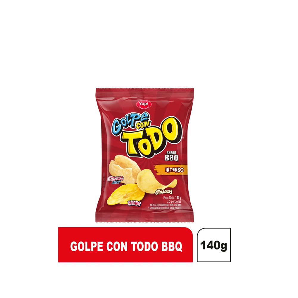 GOLPE BBQ 140G (1 CAJA X 17 UNDS)