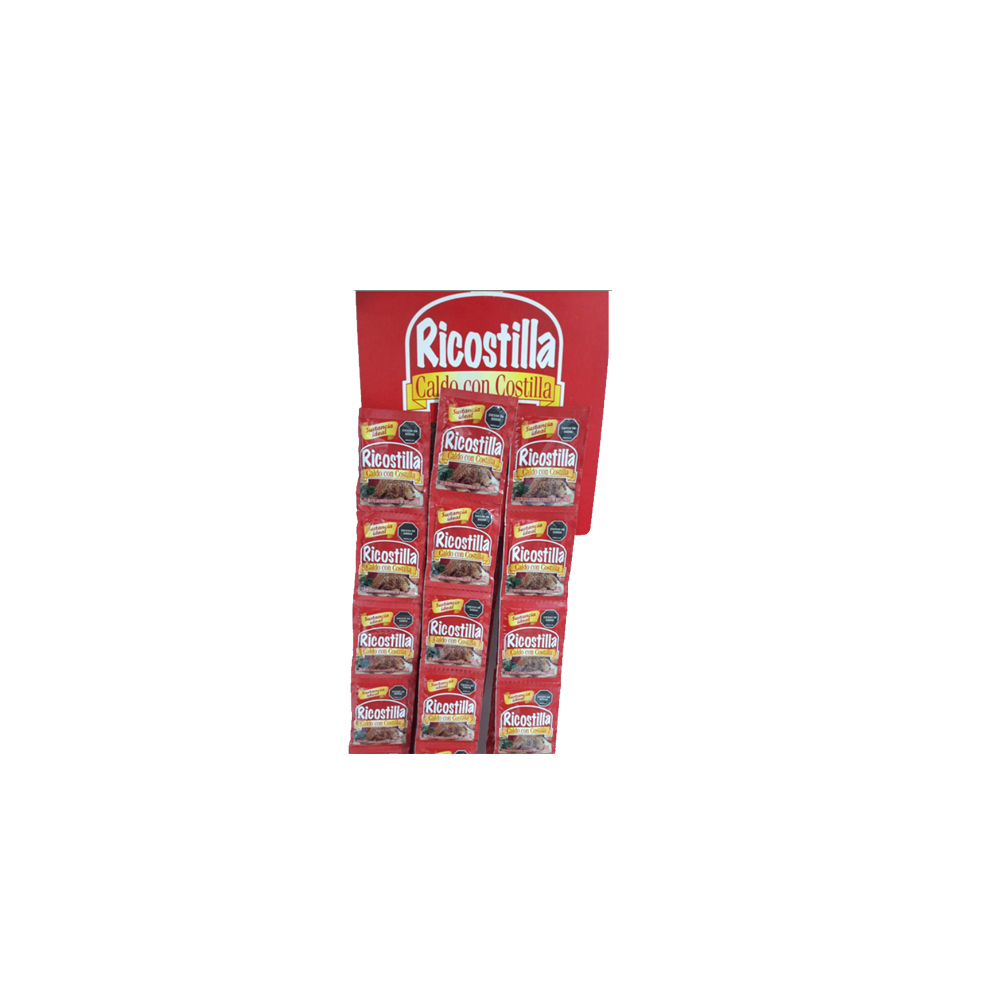 RICOSTILLA RISTRA 9GR x 36 unds (1 caja x 30 DISPLAY )