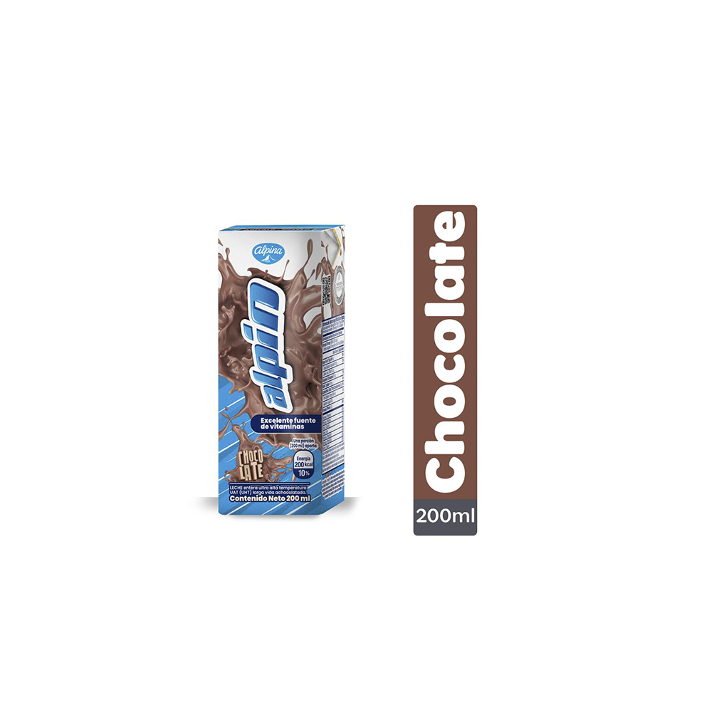 ALPIN CAJA CHOCOLATE 200ML ( 1 CAJA X 27 UND)