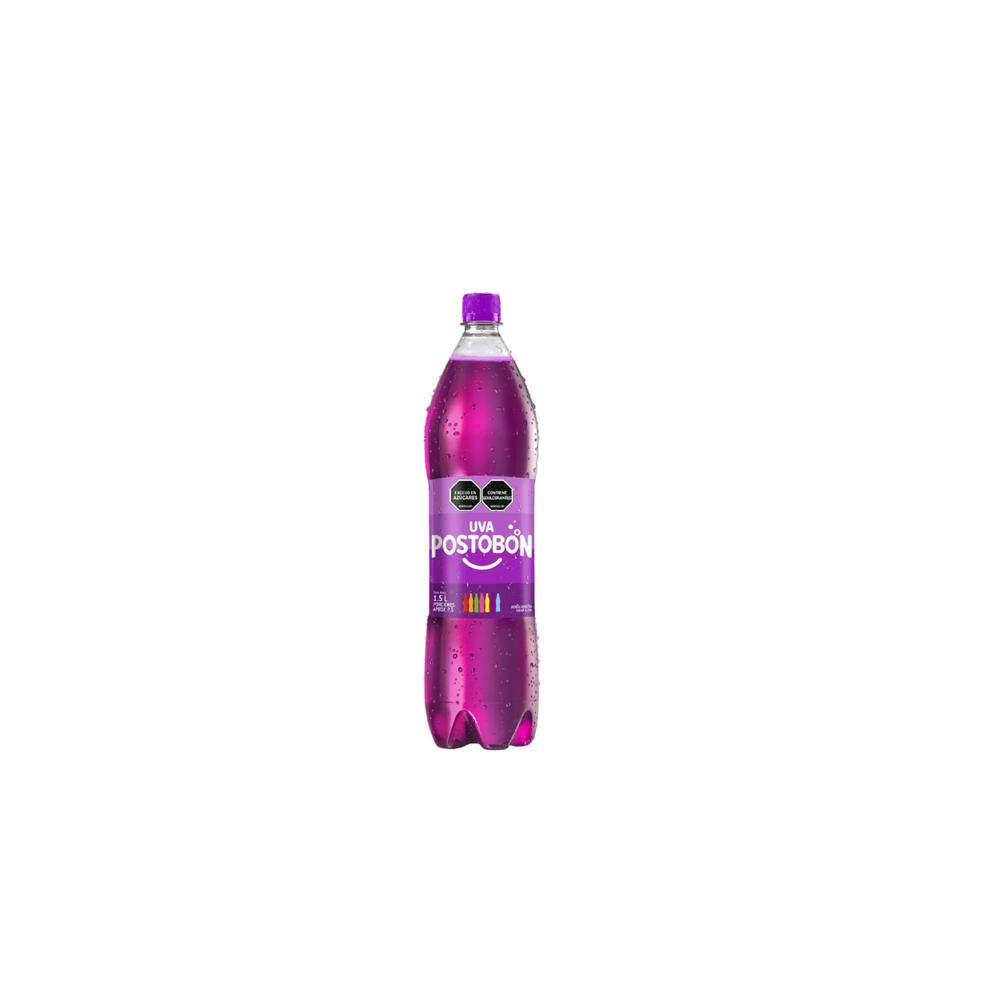 POSTOBON UVA 1.5LT DISPLAY X 12 UND