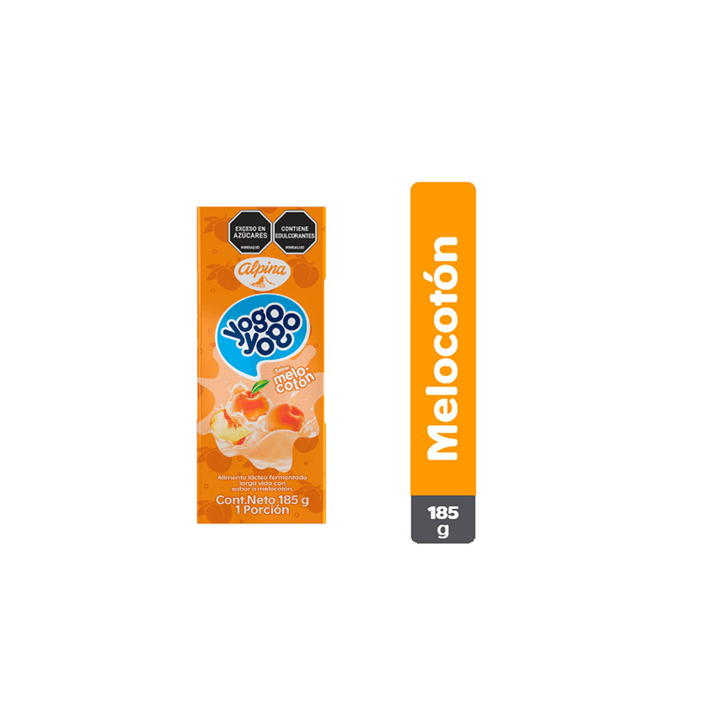 YOGO YOGO MELOCOTON 185ML ( 1 CAJA X 27 UNDS )