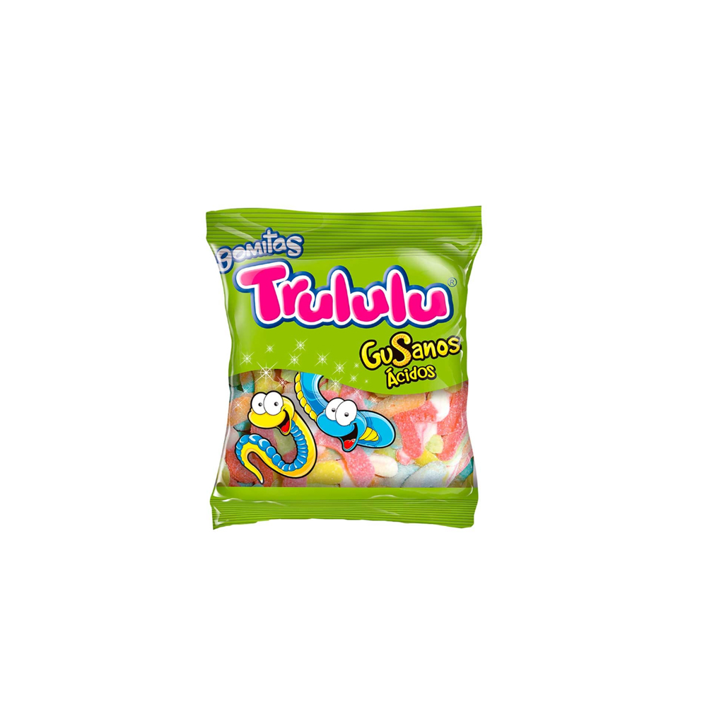 GOMAS TRULULU GUSANOS  320GR BOLSA