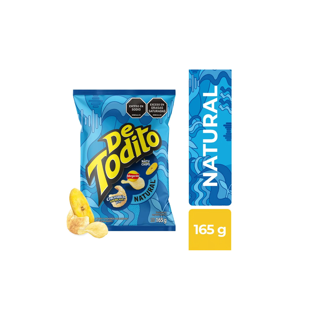 DETODITO NATURAL 165G ( 1 CAJA X 14 UNDS )
