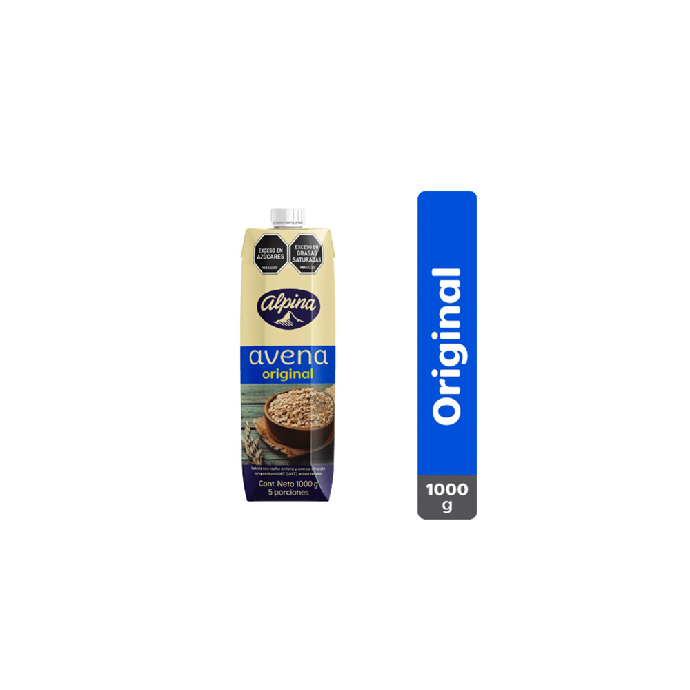 AVENA ALPINA ORIGINAL 1000GR ( 1 CAJA  X 12 UND )